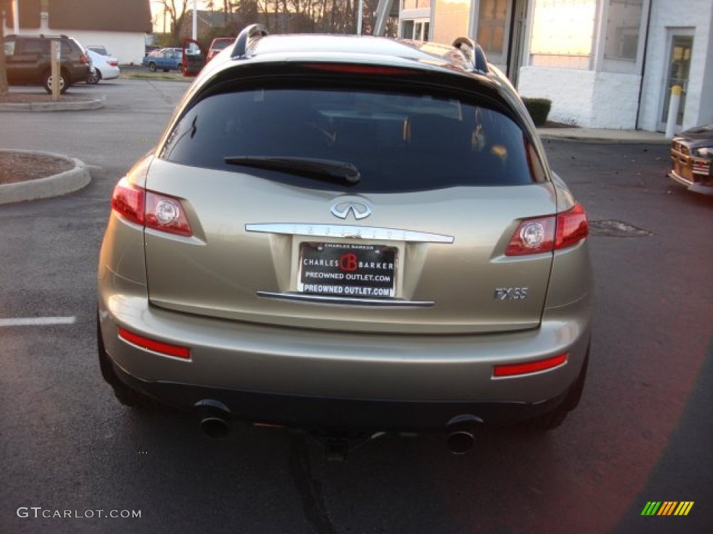 2003 FX 35 AWD - Golden Sand Metallic / Willow photo #4
