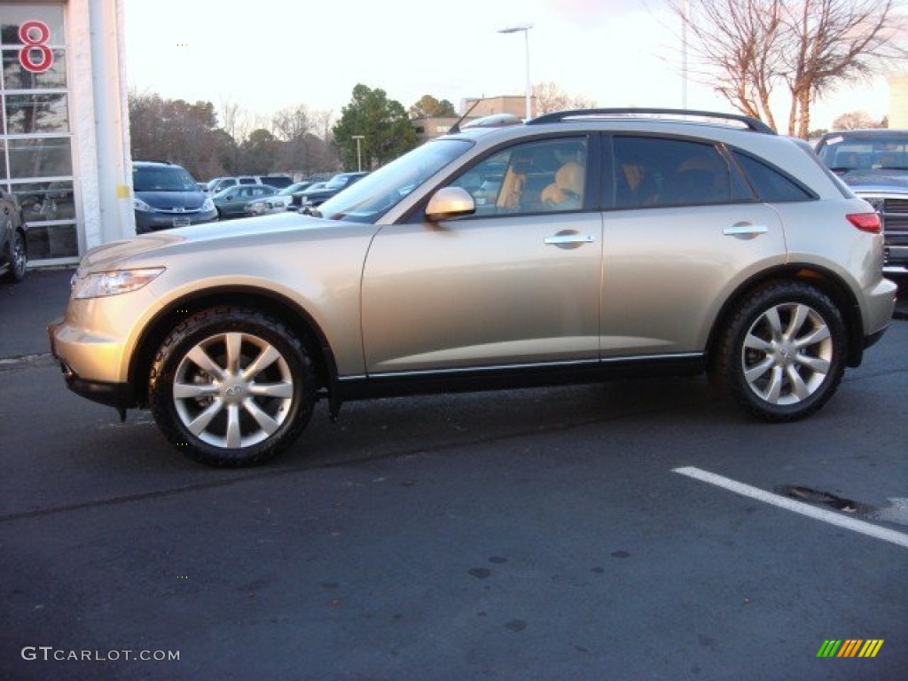 Golden Sand Metallic 2003 Infiniti FX 35 AWD Exterior Photo #74790395