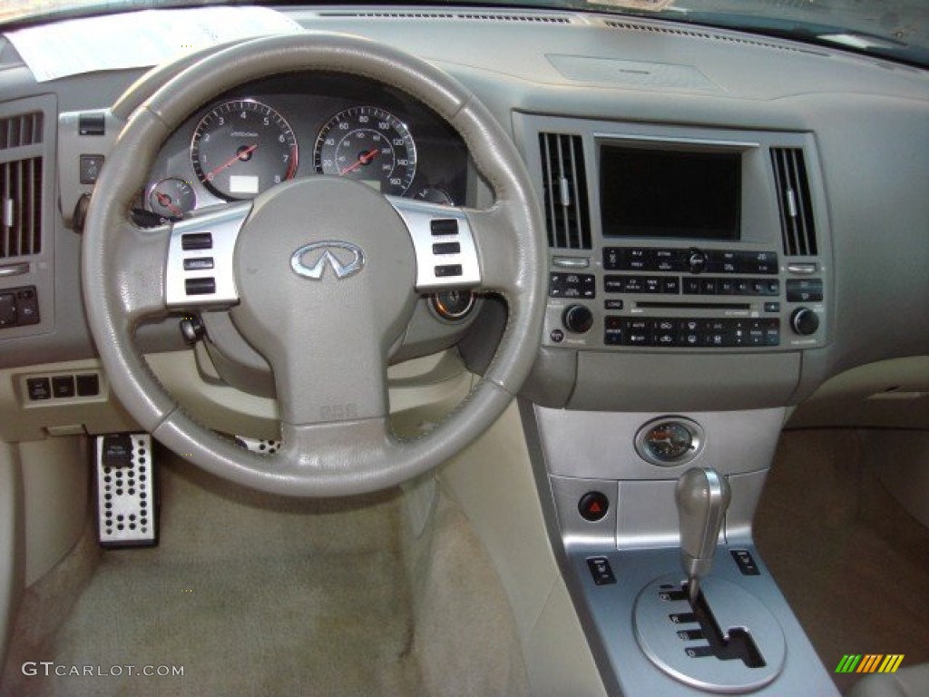 2003 Infiniti FX 35 AWD Willow Dashboard Photo #74790517