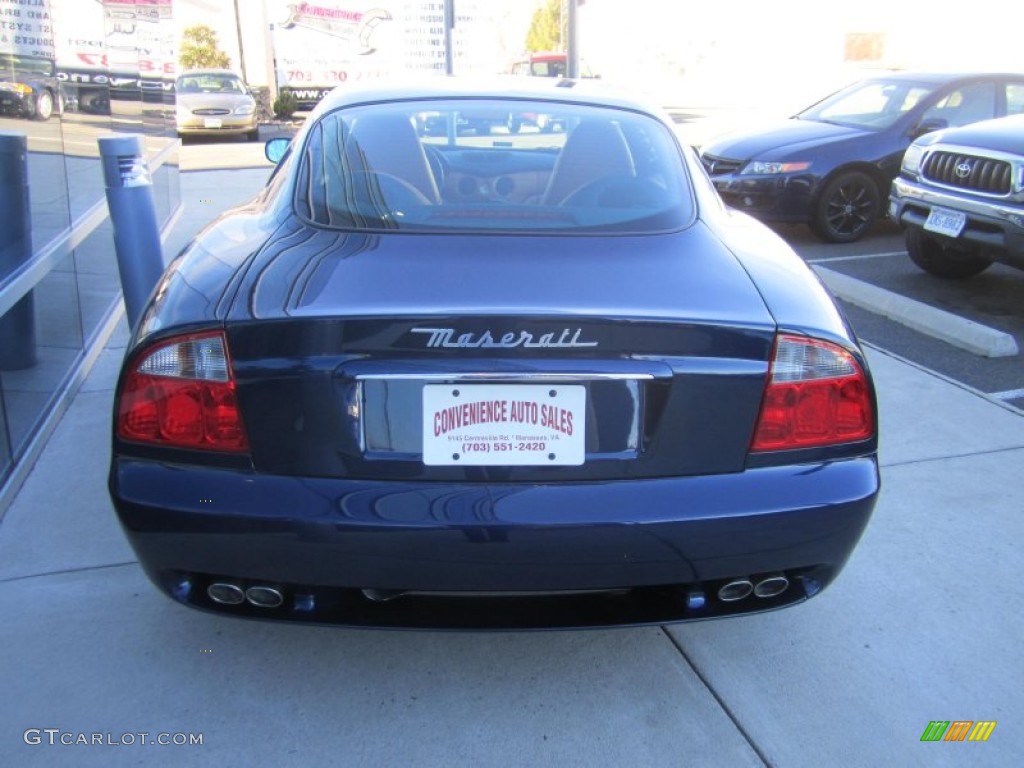 Blu Nettuno (Dark Blue Metallic) Maserati Coupe