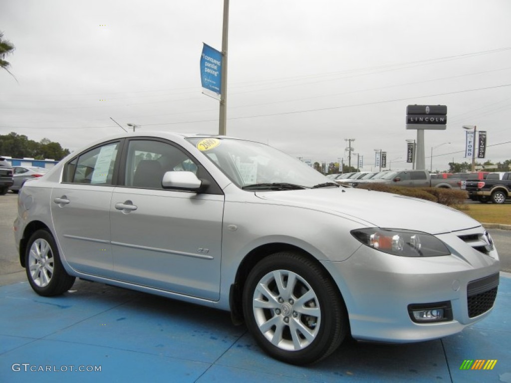 Sunlight Silver Metallic 2009 Mazda MAZDA3 s Sport Sedan Exterior Photo #74791730