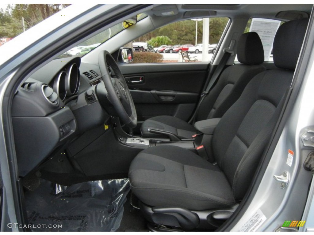 Black Interior 2009 Mazda MAZDA3 s Sport Sedan Photo #74791834