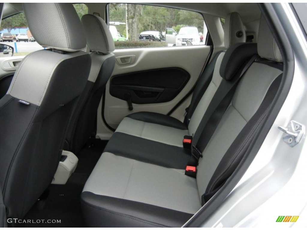 2013 Ford Fiesta S Hatchback Rear Seat Photo #74792236
