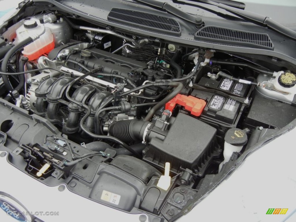 2013 Ford Fiesta S Hatchback 1.6 Liter DOHC 16-Valve Ti-VCT Duratec 4 Cylinder Engine Photo #74792339