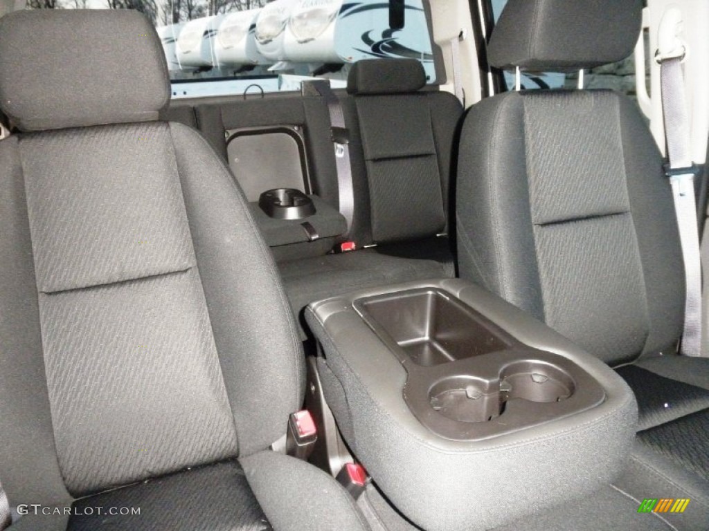 Dark Titanium Interior 2013 GMC Sierra 2500HD Crew Cab 4x4 Photo #74794243
