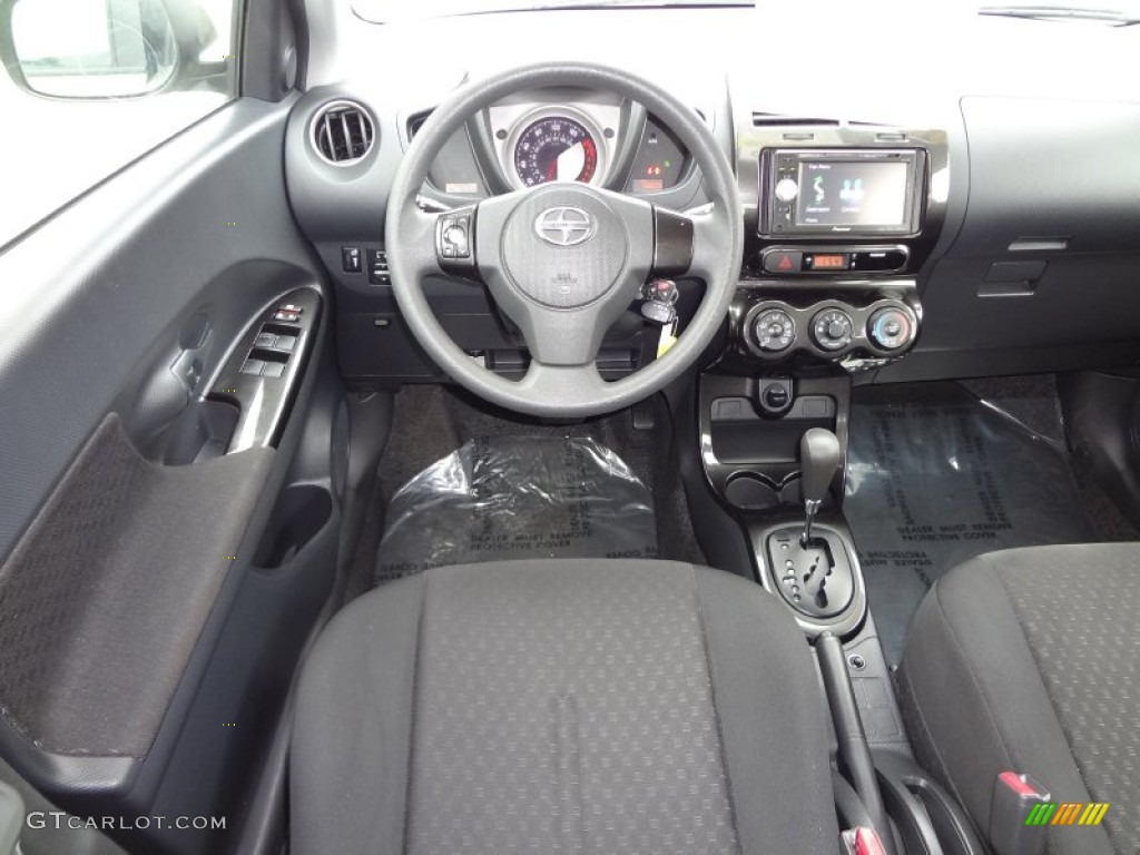 2009 Scion xD Standard xD Model Charcoal Gray Dashboard Photo #74794326