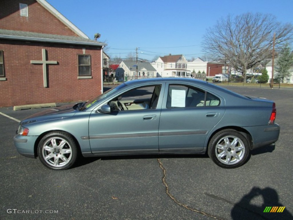 Platinum Green Metallic 2004 Volvo S60 2.5T AWD Exterior Photo #74794379