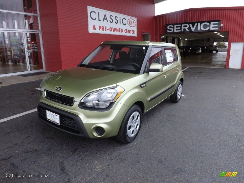 Alien Green Kia Soul