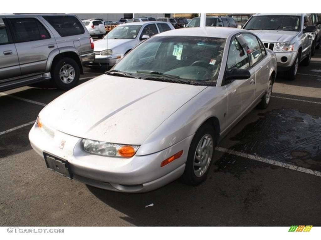 2000 S Series SL2 Sedan - Light Silver / Gray photo #4