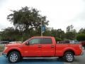 2013 Race Red Ford F150 XLT SuperCrew  photo #2