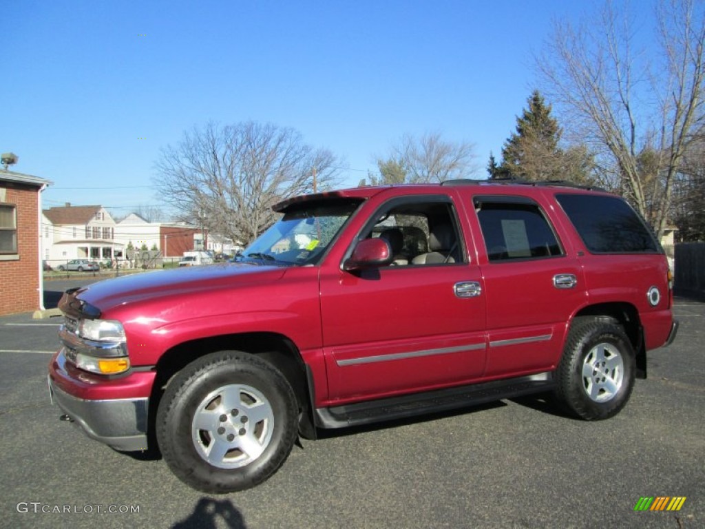 2006 Tahoe LT 4x4 - Sport Red Metallic / Gray/Dark Charcoal photo #1