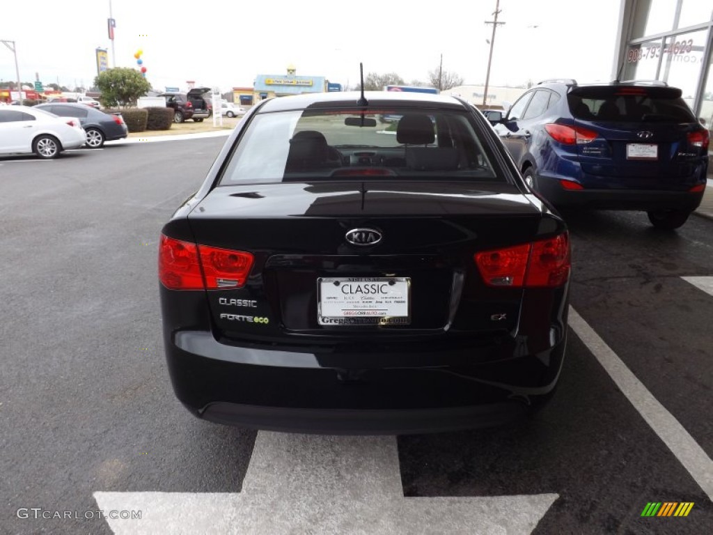 2013 Forte EX - Aurora Black Pearl / Black photo #4