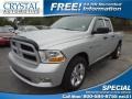 2012 Bright Silver Metallic Dodge Ram 1500 Express Quad Cab  photo #1