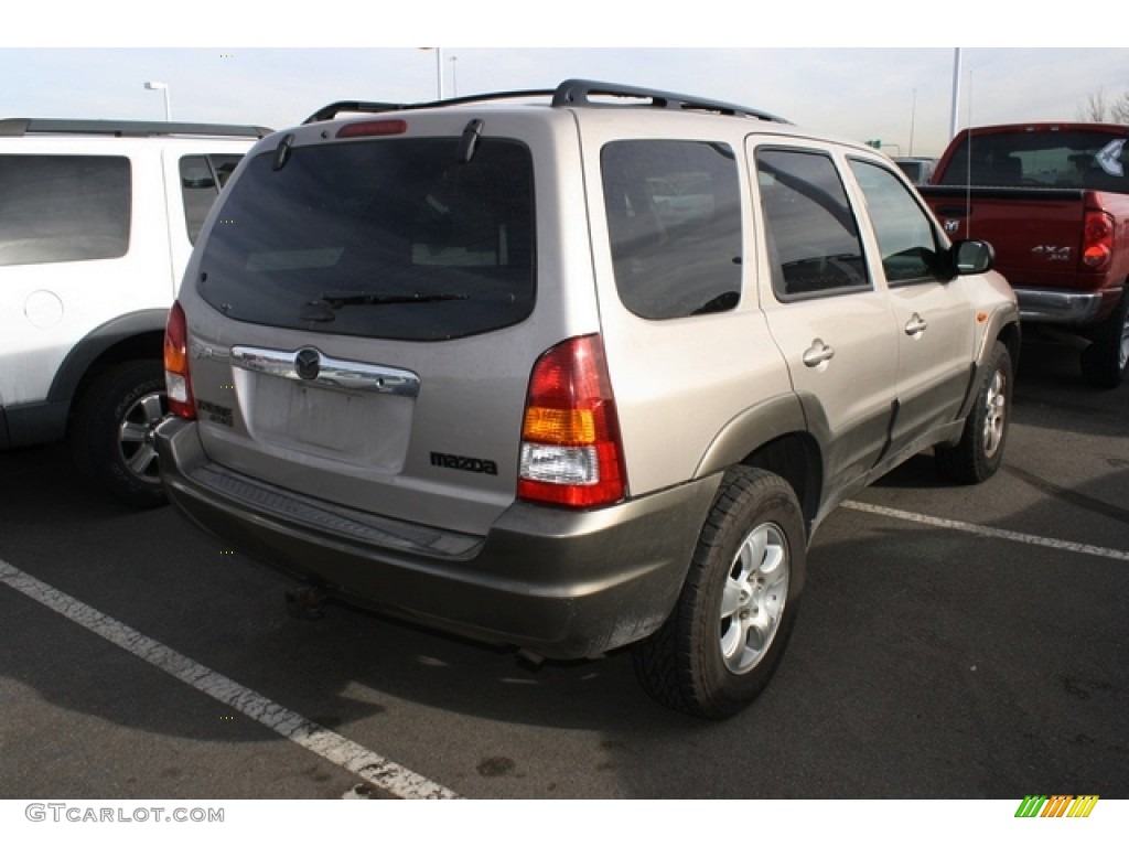 2002 Tribute LX V6 4WD - Chestnut Metallic / Beige photo #2