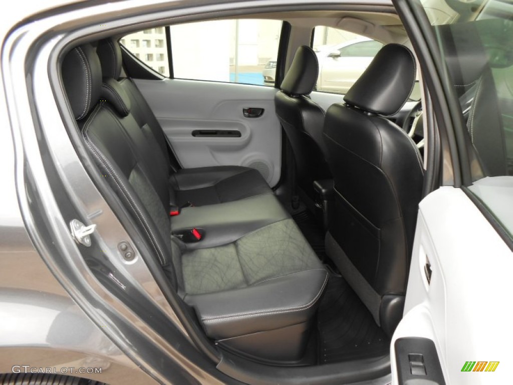 Black Interior 2012 Toyota Prius c Hybrid Four Photo #74797277