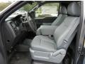 Steel Gray 2013 Ford F150 XL Regular Cab 4x4 Interior Color