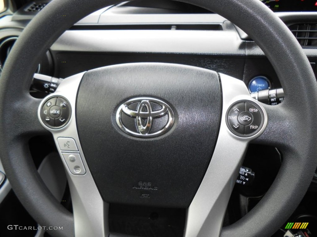 2012 Toyota Prius c Hybrid Four Steering Wheel Photos