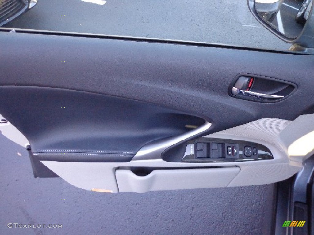 2013 IS 250 AWD - Nebula Gray Pearl / Light Gray photo #14