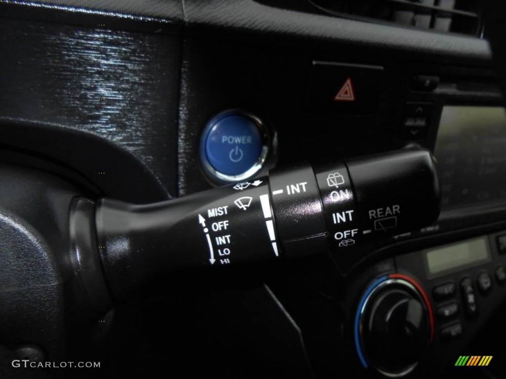 2012 Toyota Prius c Hybrid Four Controls Photo #74797522