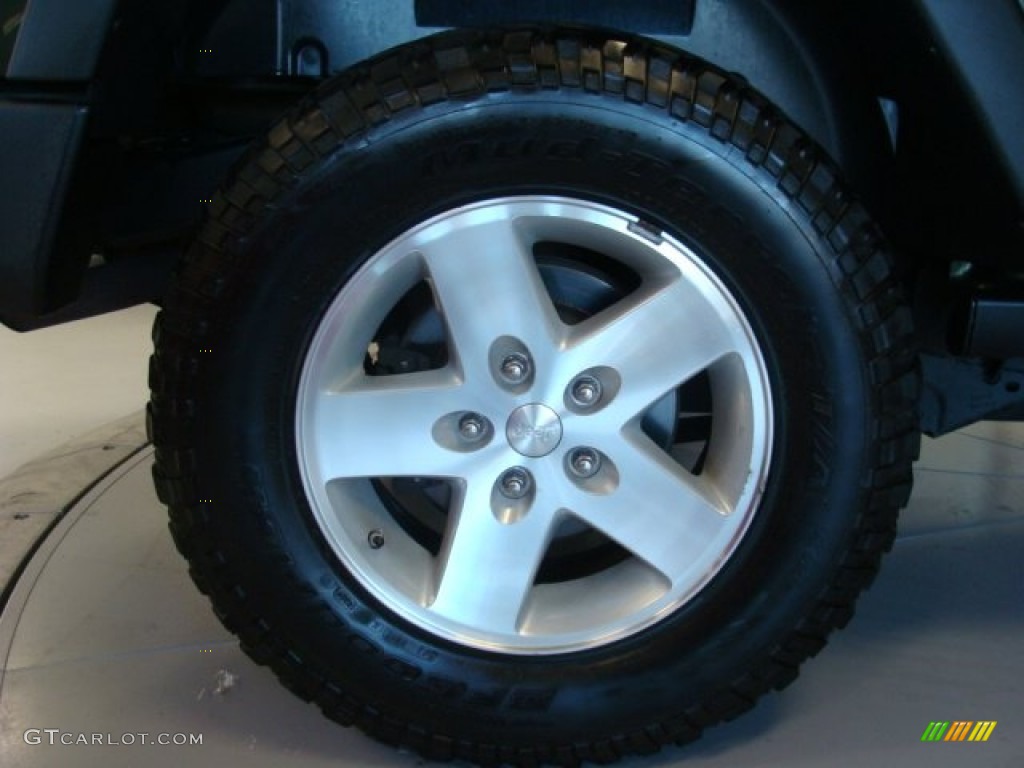 2008 Wrangler Unlimited Rubicon 4x4 - Jeep Green Metallic / Dark Slate Gray/Med Slate Gray photo #23