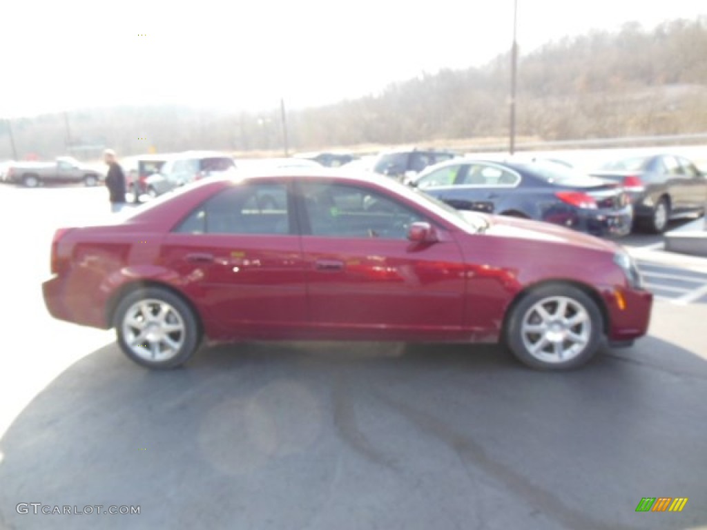 2004 CTS Sedan - Red Line / Light Gray/Ebony photo #5