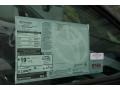 2013 Toyota Sienna LE AWD Window Sticker