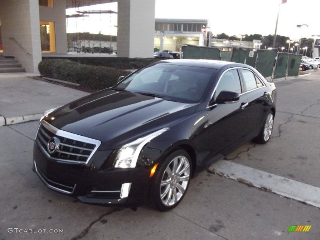 2013 ATS 2.0L Turbo Premium - Black Diamond Tricoat / Light Platinum/Jet Black Accents photo #1