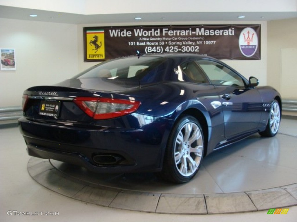 2013 GranTurismo Sport Coupe - Blu Oceano (Blue Metallic) / Cuoio photo #7