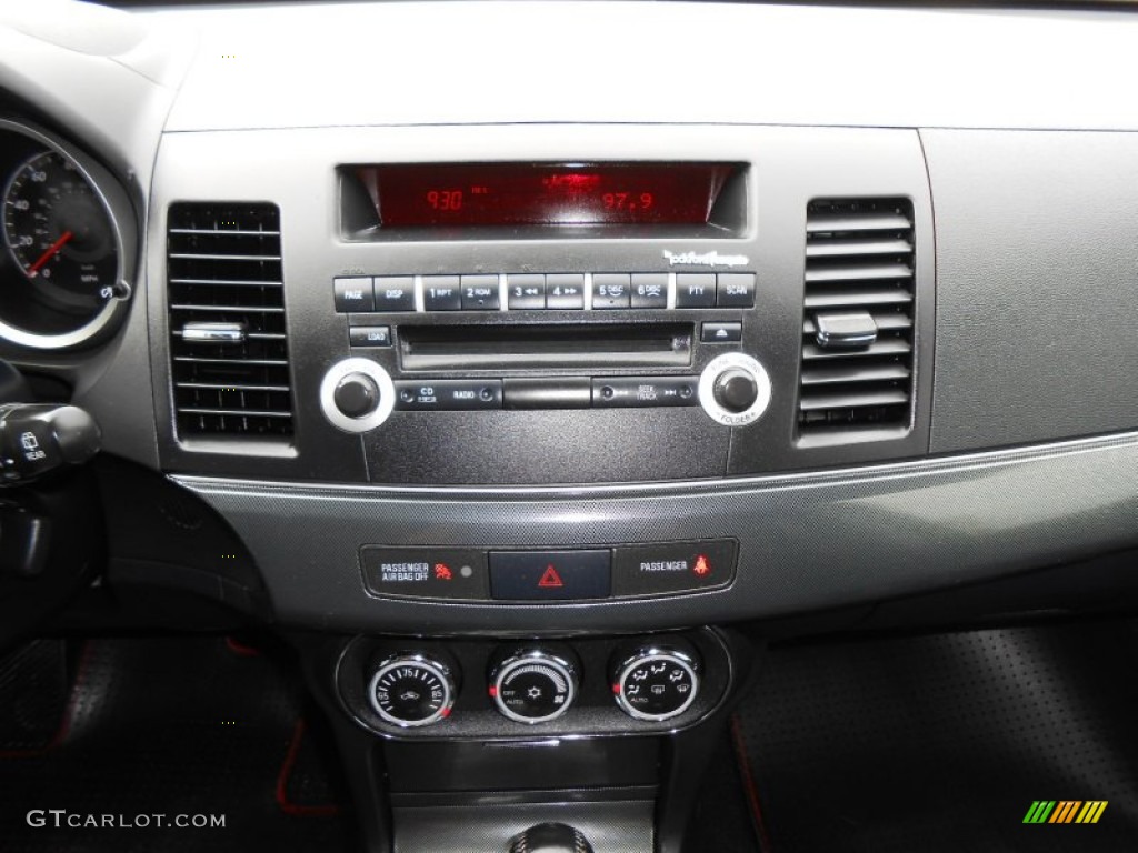 2010 Mitsubishi Lancer Sportback RALLIART AWD Controls Photos