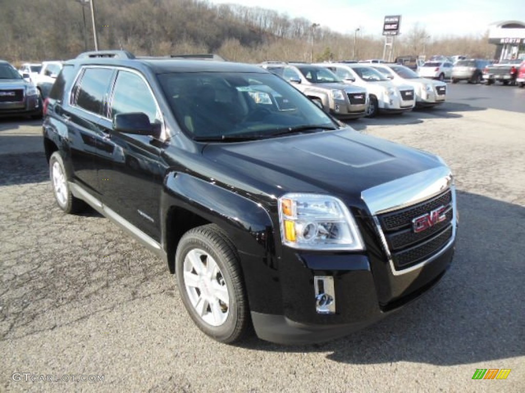 Onyx Black 2013 GMC Terrain SLT AWD Exterior Photo #74800537