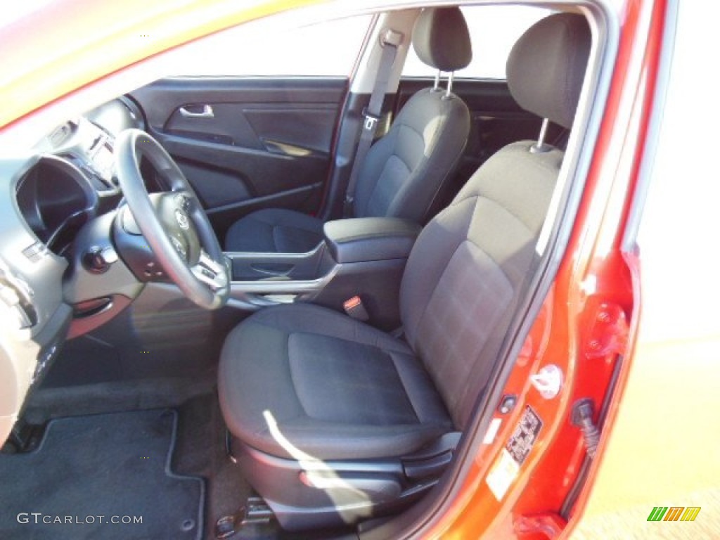 2012 Kia Sportage LX AWD Front Seat Photo #74800661