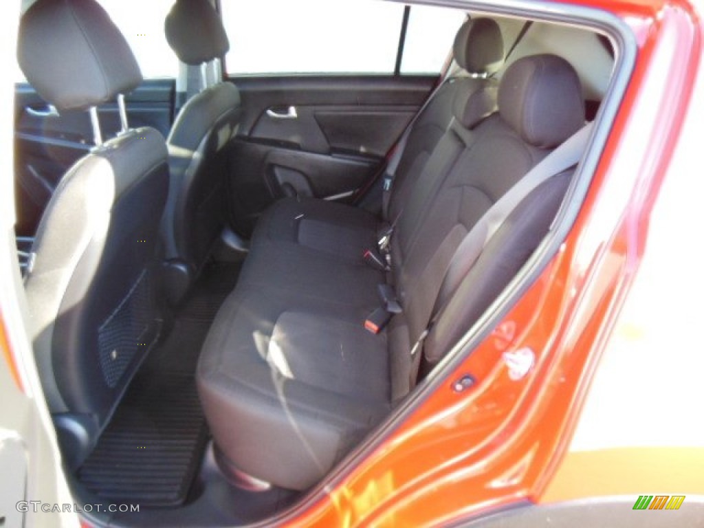 2012 Kia Sportage LX AWD Rear Seat Photo #74800700