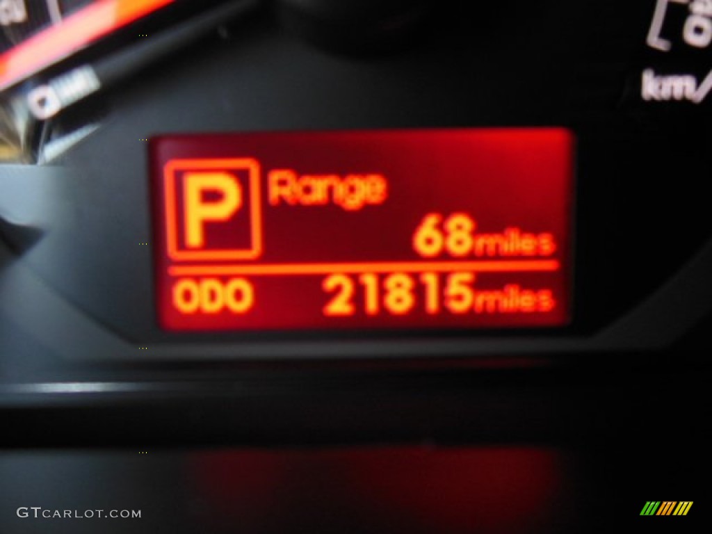 2012 Sportage LX AWD - Techno Orange / Black photo #24