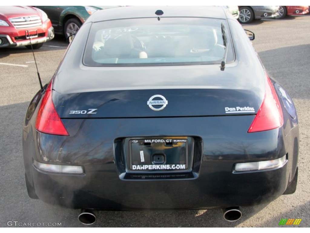 2008 350Z Touring Coupe - San Marino Blue / Frost photo #8
