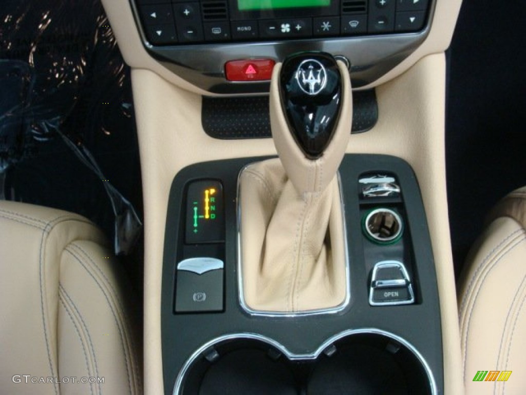2013 Maserati GranTurismo Convertible GranCabrio 6 Speed ZF Paddle-Shift Automatic Transmission Photo #74801436