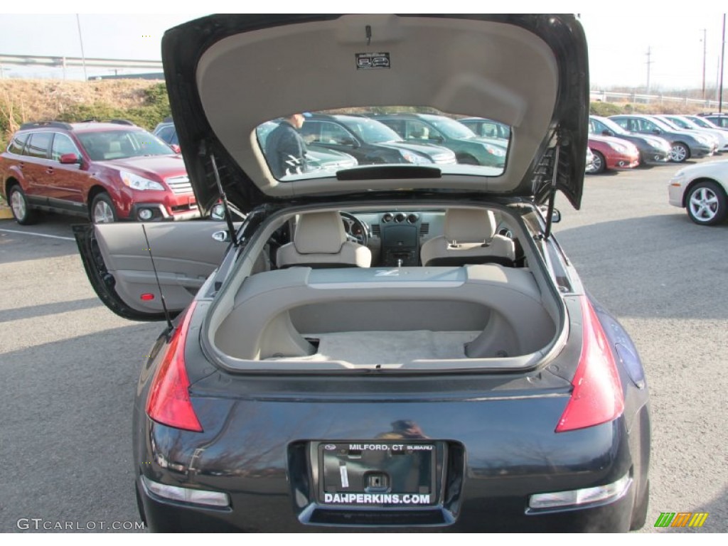 2008 350Z Touring Coupe - San Marino Blue / Frost photo #12