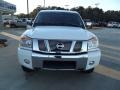 2012 Blizzard White Nissan Titan Pro-4X Crew Cab 4x4  photo #7