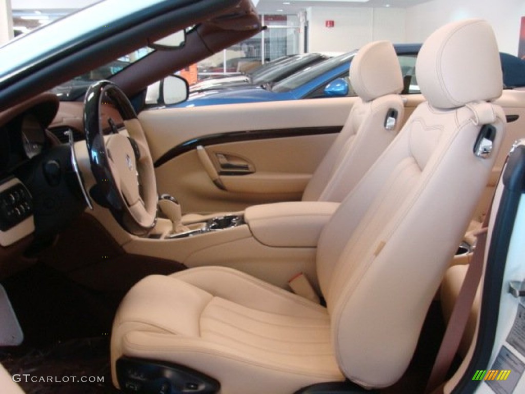 2013 Maserati GranTurismo Convertible GranCabrio Front Seat Photo #74801973