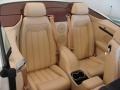2013 Maserati GranTurismo Convertible Pearl Beige Interior Rear Seat Photo
