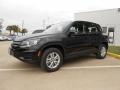 Deep Black Metallic - Tiguan S Photo No. 3