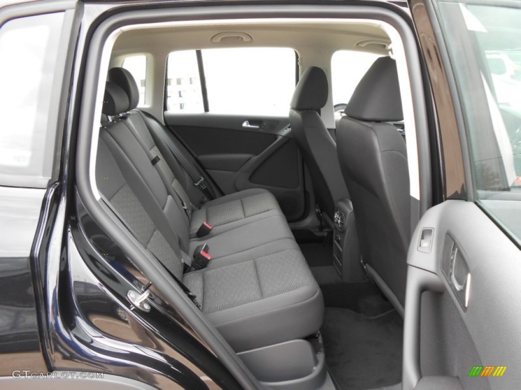 2013 Volkswagen Tiguan S Rear Seat Photo #74802608