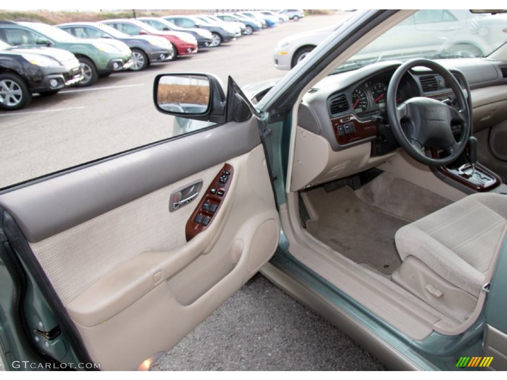 Beige Interior 2003 Subaru Outback Wagon Photo #74802695