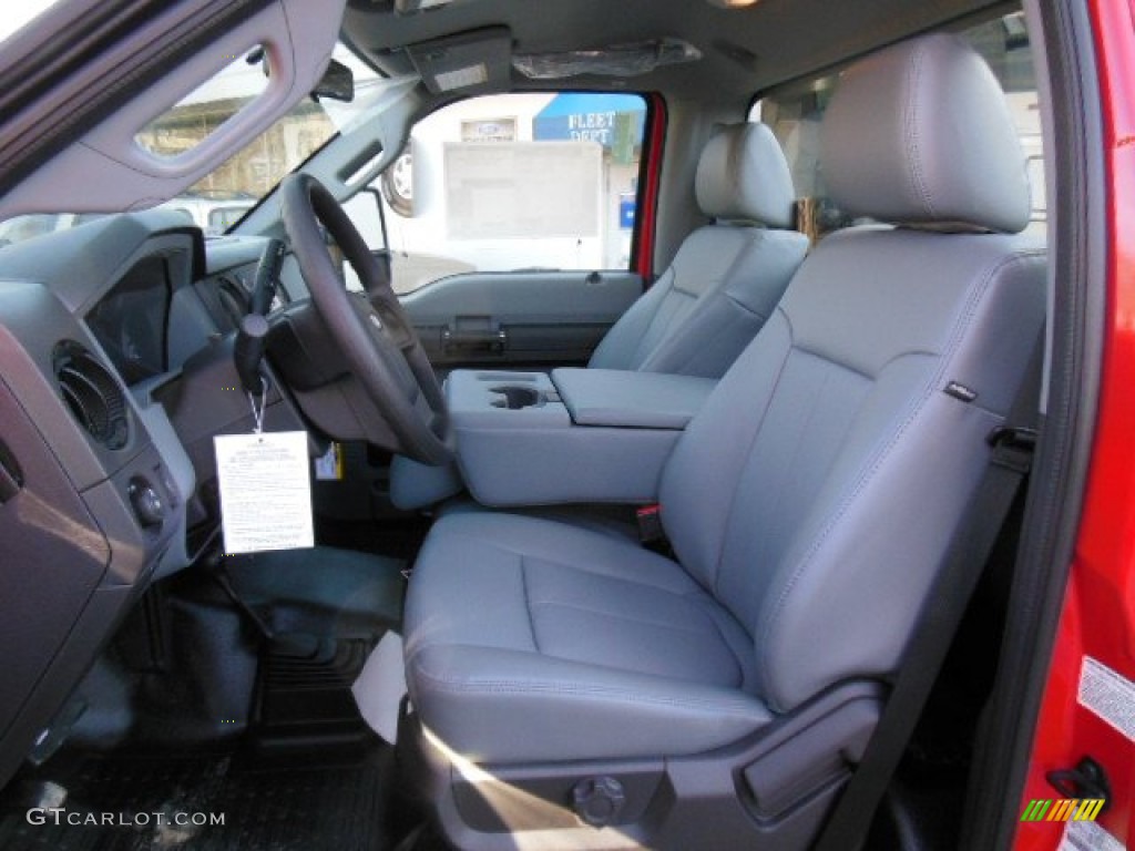 2013 Ford F550 Super Duty XL Regular Cab 4x4 Chassis Interior Color Photos