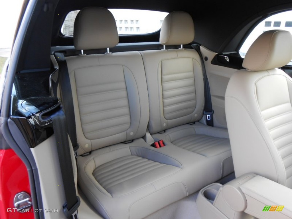 Beige Interior 2013 Volkswagen Beetle Turbo Convertible Photo #74804515