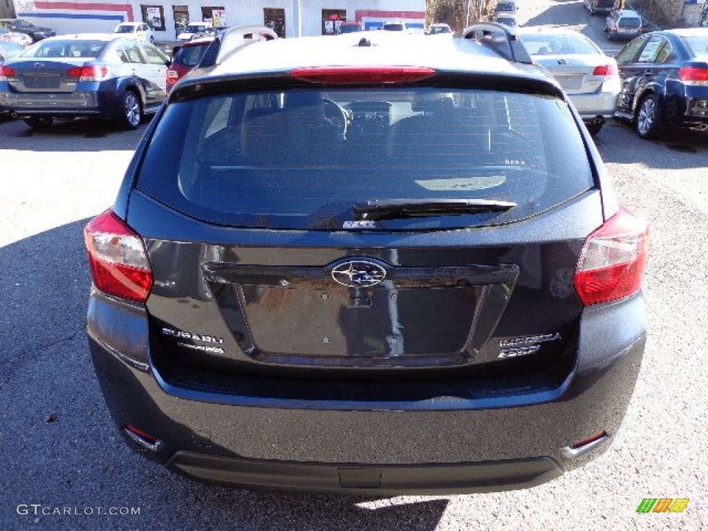 2013 Impreza 2.0i Sport Limited 5 Door - Dark Gray Metallic / Black photo #3