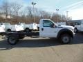 Oxford White 2013 Ford F550 Super Duty XL Regular Cab 4x4 Chassis