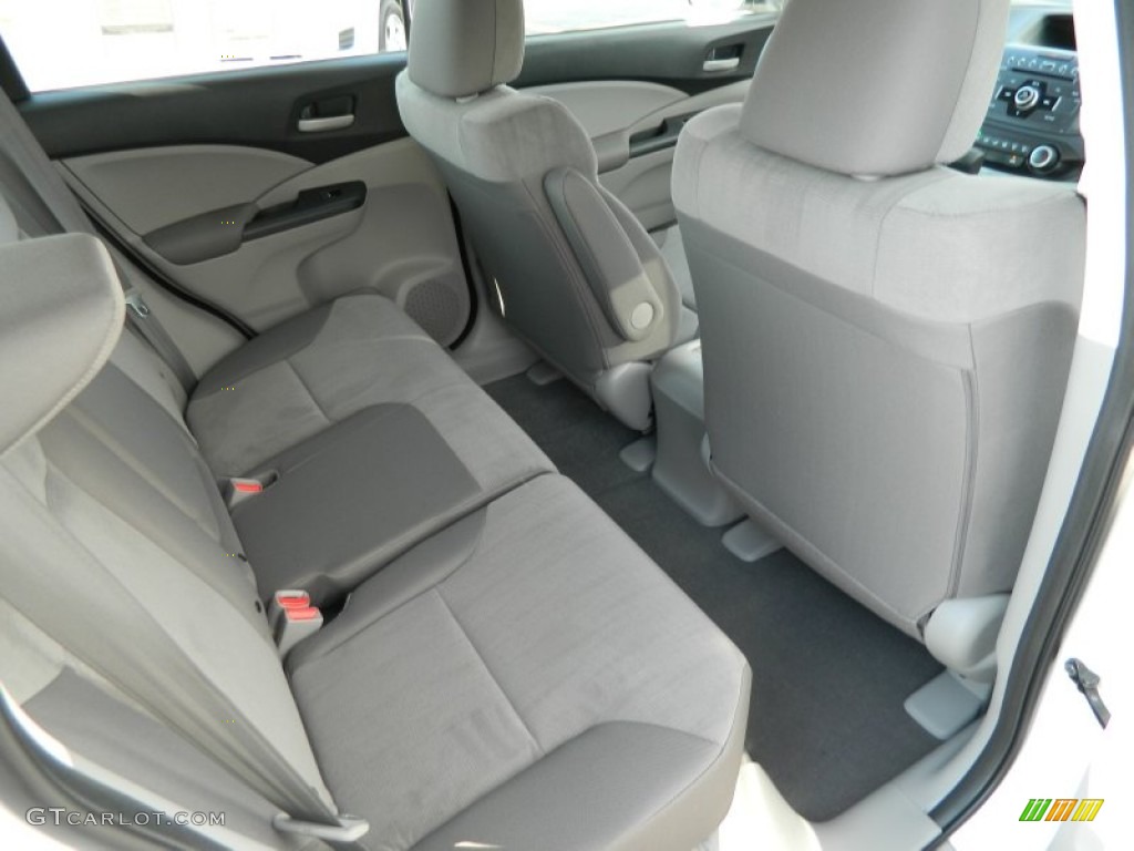 2013 CR-V LX - White Diamond Pearl / Gray photo #16