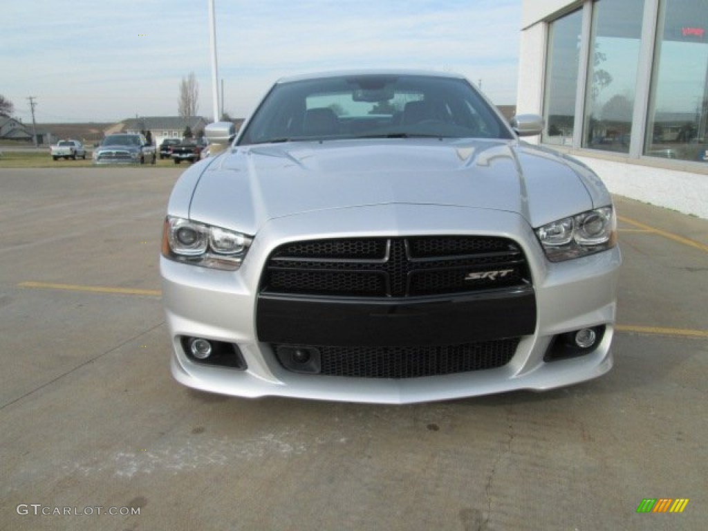 Bright Silver Metallic 2012 Dodge Charger SRT8 Exterior Photo #74805515