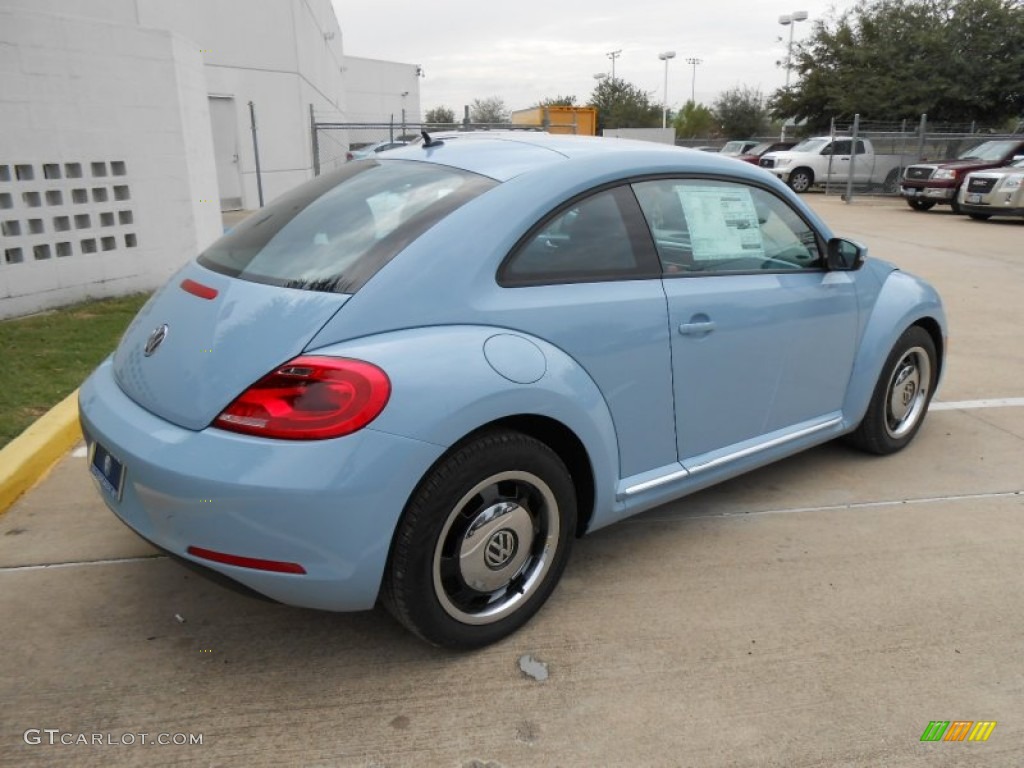 2013 Beetle 2.5L - Denim Blue / Titan Black photo #7