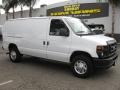 2010 Oxford White Ford E Series Van E350 Cargo  photo #1